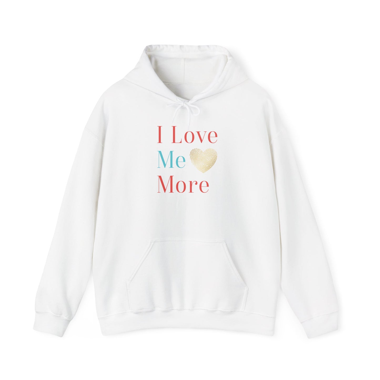 I Love Me More Heavy Blend™ Hooded Sweatshirt