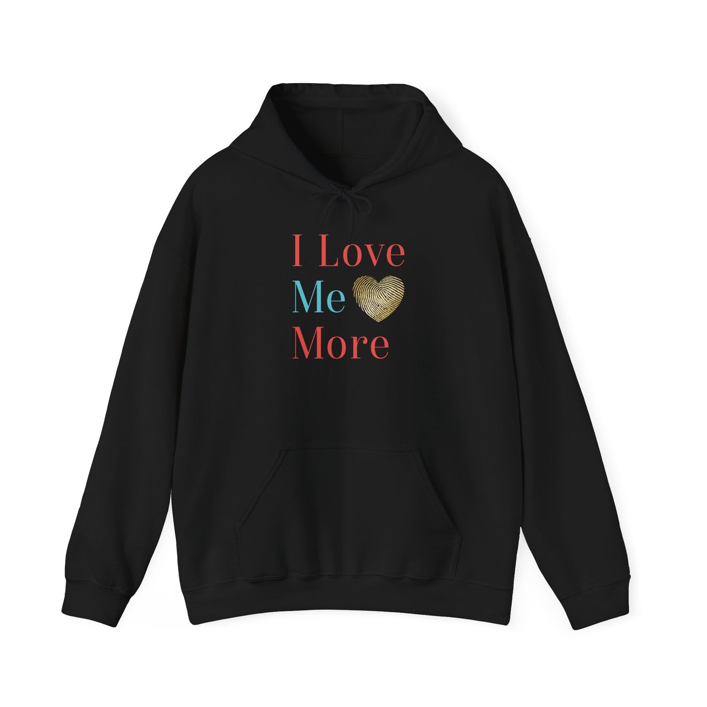 I Love Me More Heavy Blend™ Hooded Sweatshirt