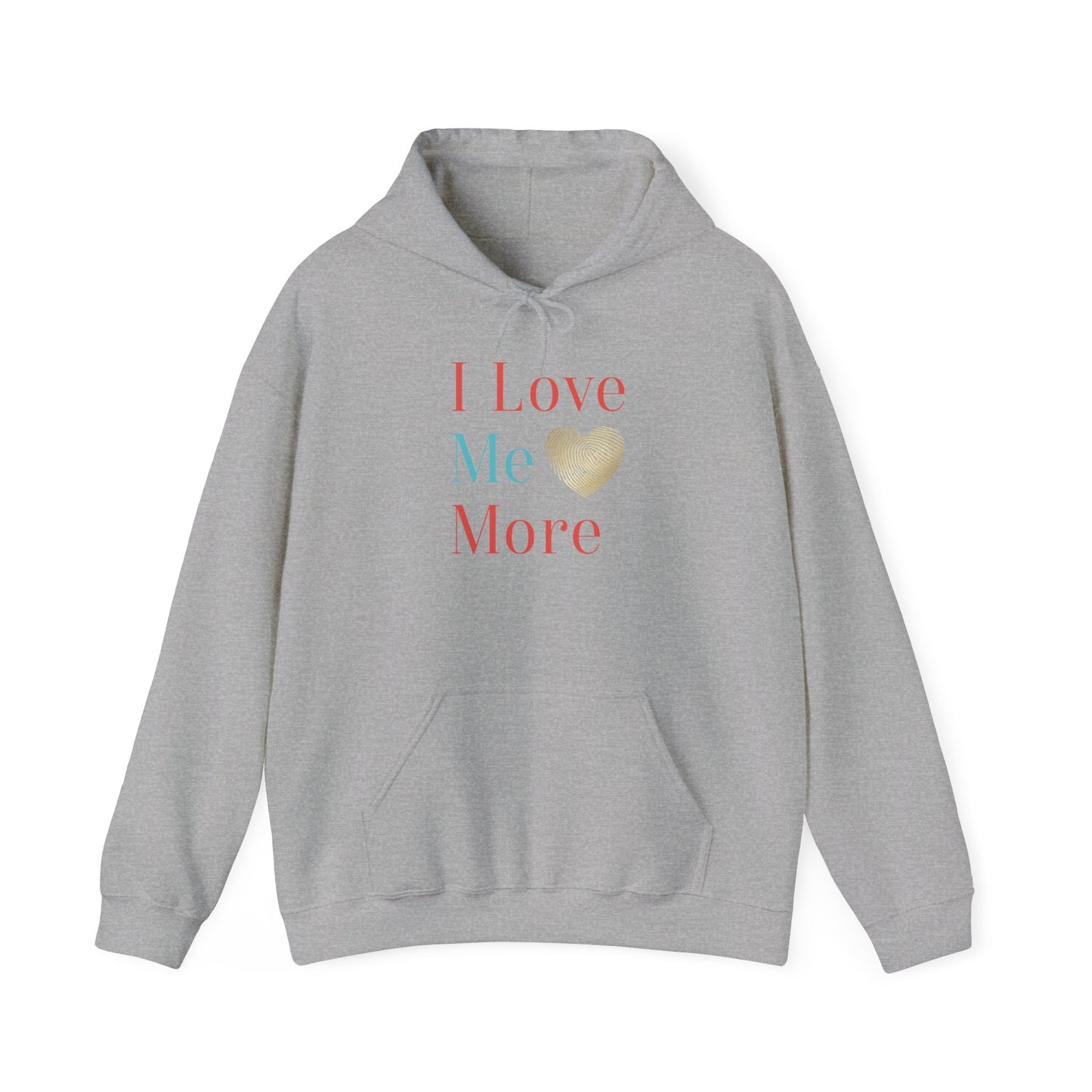 I Love Me More Heavy Blend™ Hooded Sweatshirt